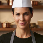 Gorro de cocina desechable en TNT VALENTO KNIFE