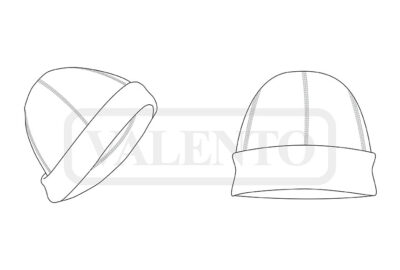 Gorro polar de 6 paneles VALENTO MONTREAL - Image 2