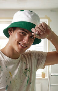 Gorro clásico con ala alrededor VALENTO PAINTER