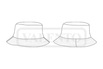 Gorro clásico con ala alrededor VALENTO PAINTER - Image 2