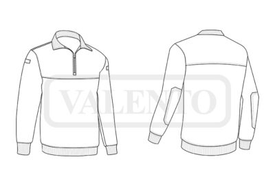 Jersey polar reforzado softshell VALENTO WILLIE - Imagen 2