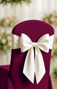 Lazo decorativo para sillas VALENTO WEDDING