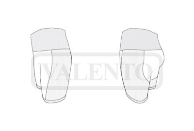 Mallas cortas sin costuras mujer VALENTO BROOKE - Imagen 2