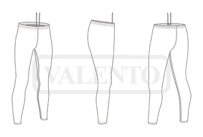 Mallas deportivas largas para hombre VALENTO DRICEPS - Image 2