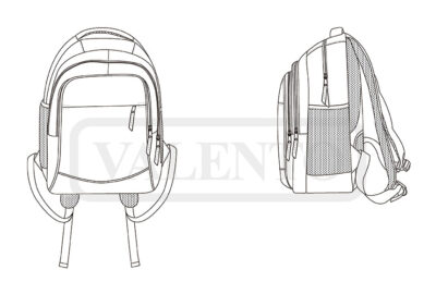 Mochila para portátil corporativa VALENTO CITICORT - Image 2