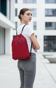 Mochila de cuerdas con bolsillo interior VALENTO CULTURE