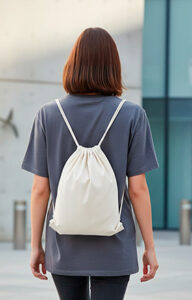 Mochila de cuerdas 100% algodón VALENTO JANIRO