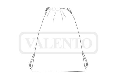 Mochila de cuerdas 100% algodón VALENTO JANIRO - Imagen 2