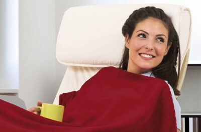 Manta de coralina tamaño mediano VALENTO CUSHION