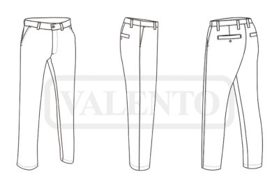 Pantalón chino VALENTO ALEXANDER - Imagen 2