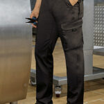 Pantalón de trabajo elástico multibolsillos VALENTO CHESNUT