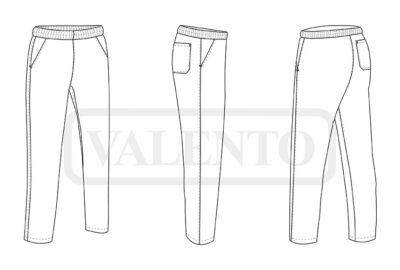 Pantalón de trabajo 100% algodón VALENTO CLARIM - Imagen 2