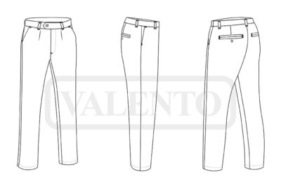 Pantalón de pinzas VALENTO DAMON - Imagen 2