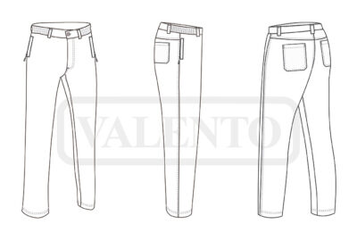 Pantalón elástico VALENTO GRAHAM - Imagen 2