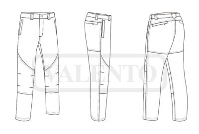 Pantalón de trekking elástico VALENTO JASPER - Imagen 2