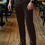 Pantalón de vestir con pinzas VALENTO KENT