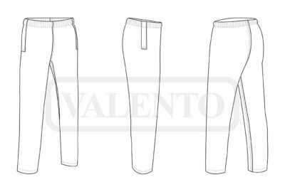 Cubre pantalón de lluvia impermeable VALENTO LARRY - Imagen 2