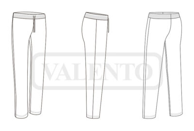 Pantalón chándal deportivo de mujer VALENTO MEADOW - Image 2