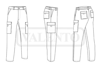 Pantalón térmico de trabajo VALENTO NEBRASKA - Image 2
