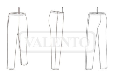 Pantalón chándal micropana VALENTO PLAYER - Imagen 2