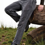 Pantalón de trekking elástico VALENTO RENO