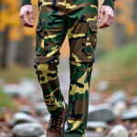 Pantalón desmontable de camuflaje VALENTO WOODMAN