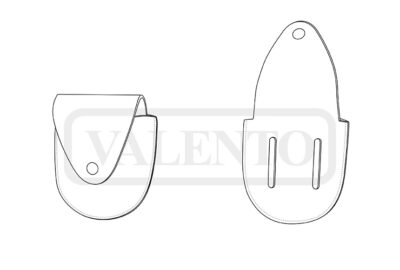 Porta grilletes para colgar del cinturón VALENTO LOUIS - Imagen 2