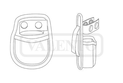 Porta grilletes para colgar del cinturón VALENTO THAISS - Imagen 2