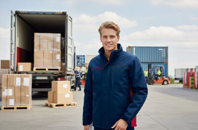 Parka impermeable bicolor VALENTO THUNDER