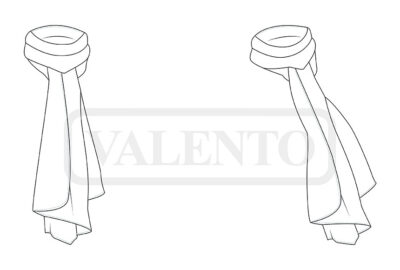 Pañuelo fular largo VALENTO BRIGITTE - Image 2