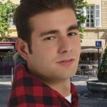 Pañuelo cuadrado cuadros rojos y negros VALENTO CACHIRULO