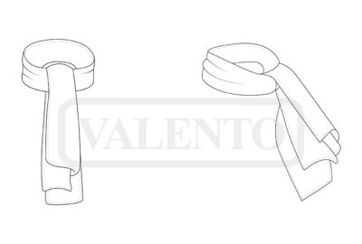 Pañuelo fular corto VALENTO CARLA - Image 2
