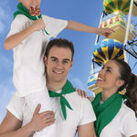 Pañuelo triangular VALENTO FIESTA