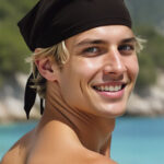 Pañuelo cuadrado 100% algodón VALENTO MOTORCYCLE