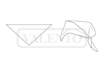 Pañuelo triangular para cocina VALENTO TRATTORIA - Image 2