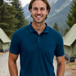 Polo técnico manga corta y bolsillo VALENTO CALIFORNIA