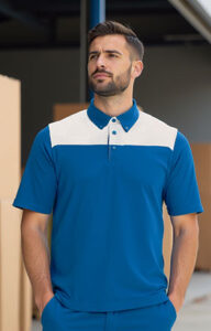 Polo de trabajo con cuello camisero VALENTO HURRICANE