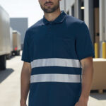 Polo manga corta visibilidad realzada VALENTO KERRY