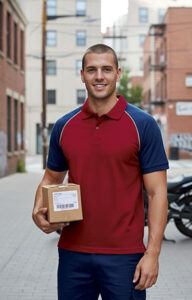 Polo de manga corta ranglán VALENTO VENUR