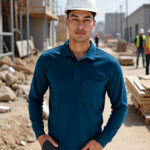 Polo de manga larga y bolsillo VALENTO BREDA