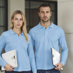 Polo de manga larga 100% algodón VALENTO PREDATOR