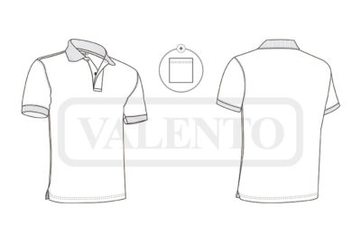 Polo de manga corta 100% algodón VALENTO PATROL - Image 2