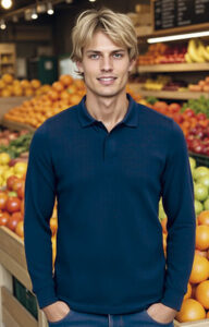 Polo manga larga cierre de velcro VALENTO VALIANT