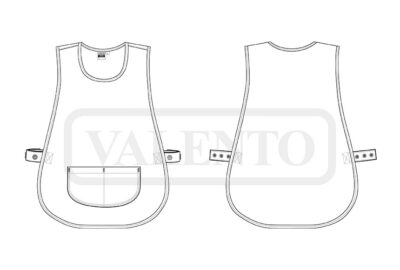 Peto de trabajo con bolsillos VALENTO CREW - Image 2