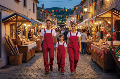 Pantalón con peto y tirantes VALENTO PREGON