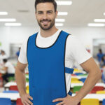 Peto de trabajo con bolsillo canguro partido VALENTO WIPER