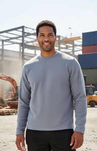 Sudadera polar de cuello redondo VALENTO CALGARY