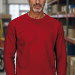 Sudadera cuello redondo y manga recta VALENTO OPEN