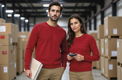 Sudadera promocional cuello redondo VALENTO DUBLIN