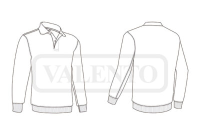 Sudadera cuello polo cintura elástica VALENTO CHESTER - Image 2